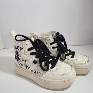 Zara Mickey High Tops‎ Size 28